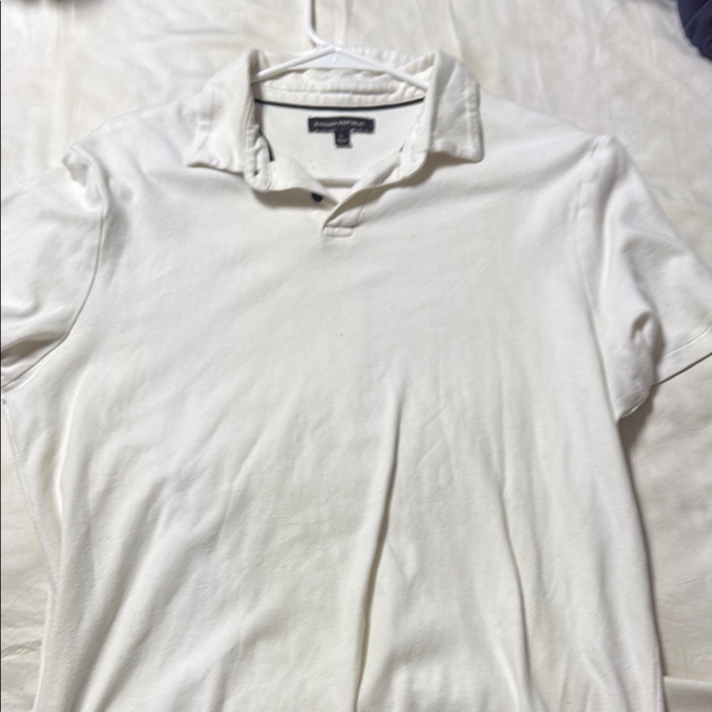 Men's White Polo Shirt